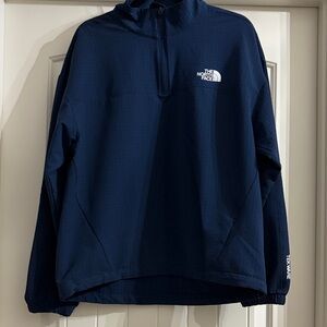 The North Face Dark Blue Half-Zip Jacket